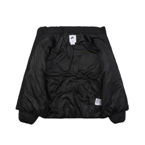 Nike Swoosh Stand Collar Down Jacket Black Lining