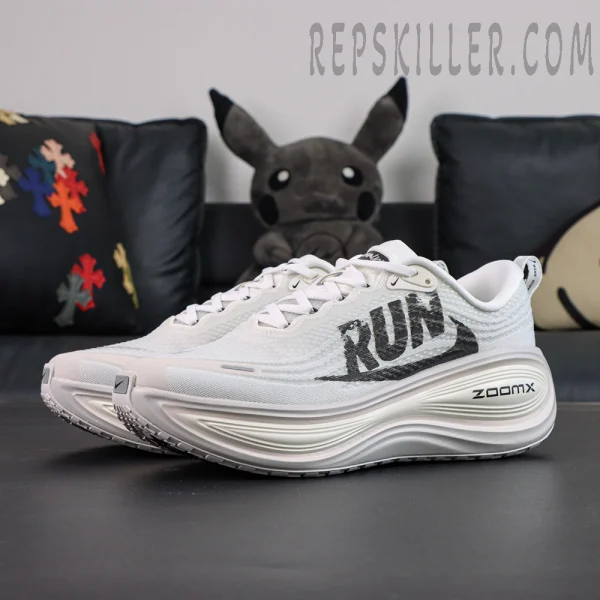 Nike Vomero Plus Run Pack white colorway running shoes front side view