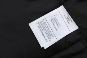 Nike Windrunner Diagonal Quilted Hooded Down Jacket Black Wash label