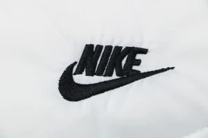 Nike Windrunner Diagonal Quilted Hooded Down Jacket White Brand