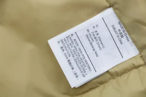 Nike Windrunner Diagonal Quilted Hooded Down Jacket White Wash label