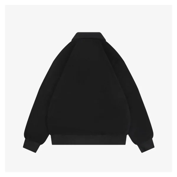 Ralph Lauren Embroidered Pony Double-Fleece Polo Shirt Back view
