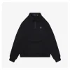 Ralph Lauren Pony Logo Half-Zip Polo Sweatshirt
