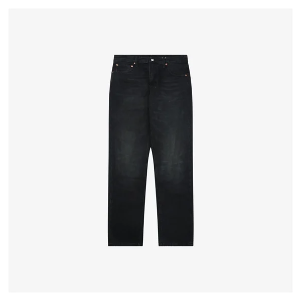 Ralph Lauren RR Leather Patch Selvedge Denim Jeans Front view