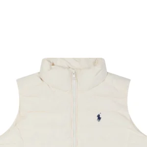 Ralph Lauren Women’s Pony Logo Quilted Down Vest