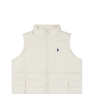 Ralph Lauren Women’s Pony Logo Quilted Down Vest