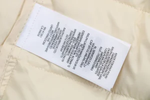 Ralph Lauren Women’s Quilted Pony Logo Down Jacket Wash label