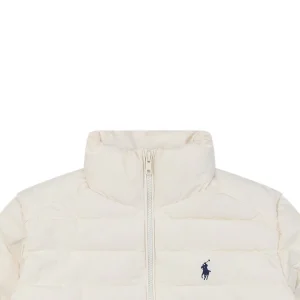 Ralph Lauren Women’s Quilted Pony Logo Down Jacket