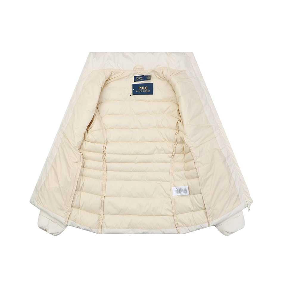 Ralph Lauren Women’s Quilted Pony Logo Down Jacket Lining