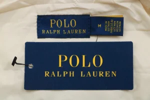 Ralph Lauren Women’s Quilted Pony Logo Down Jacket Brand label
