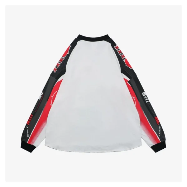 Saint Michael Devil & Angel Racing Graphic Shirt Back view