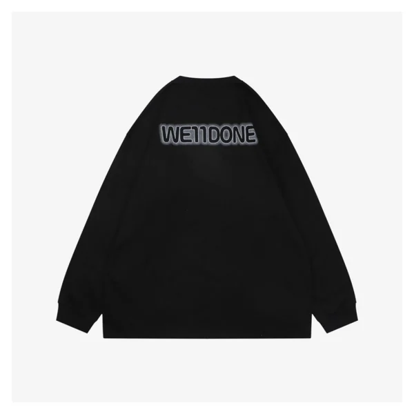 We11done Bear Graphic Shirt Back view