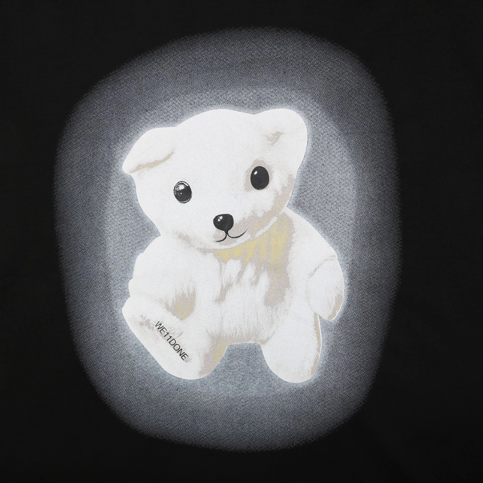 We11done Bear Graphic Shirt Front Print