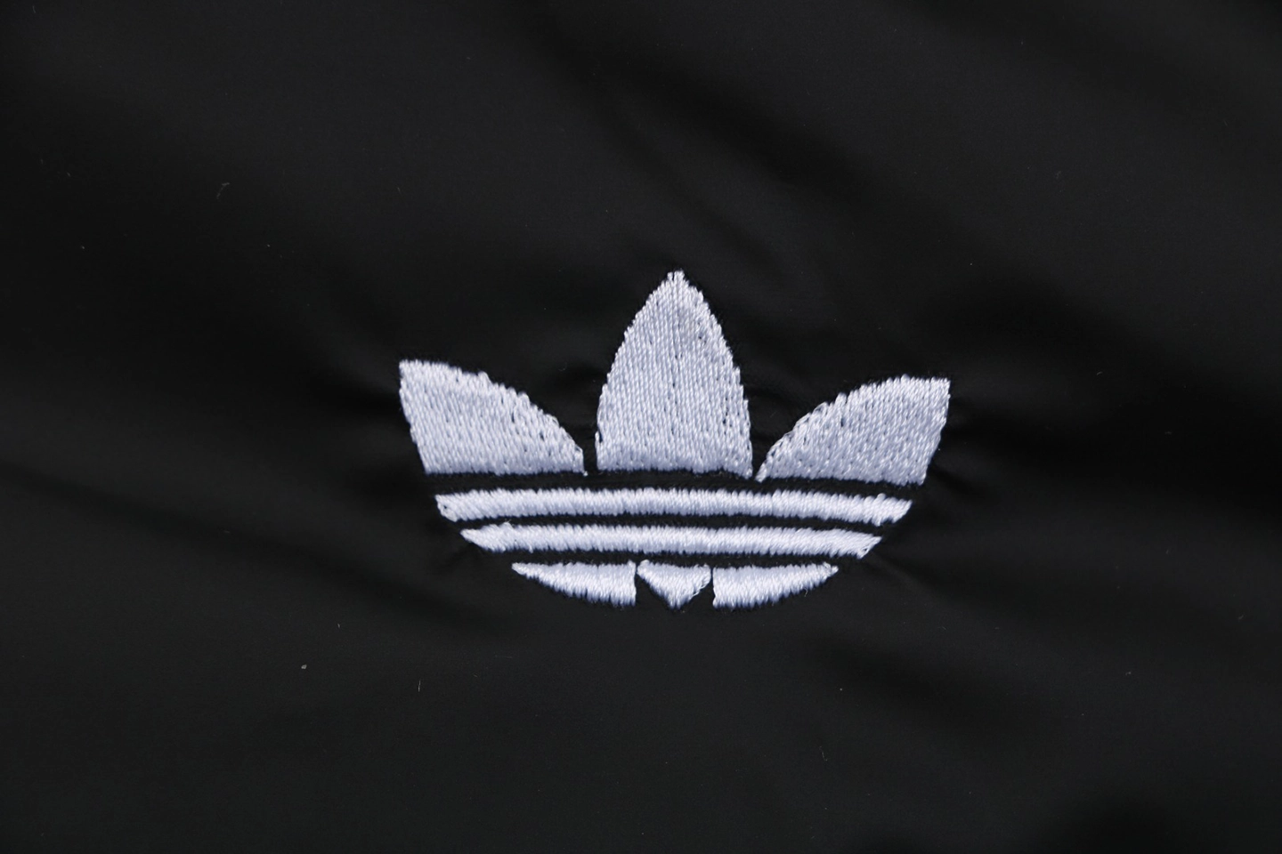 Adidas Originals Trefoil Logo Hooded Down Jacket Black Brand
