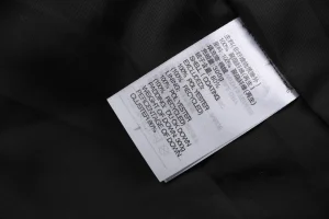 Adidas Originals Trefoil Logo Hooded Down Jacket Wash label