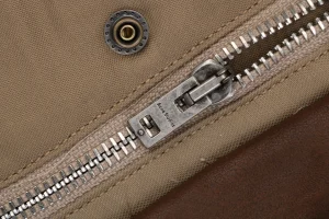 Acne Studios Leather Collar Barn Jacket Zipper puller