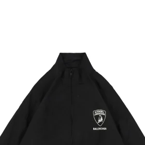 Balenciaga Automobili Lamborghini Woven Stand Collar Jacket