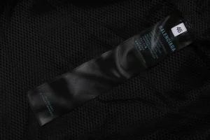 Balenciaga Automobili Lamborghini Woven Stand Collar Jacket Wash label