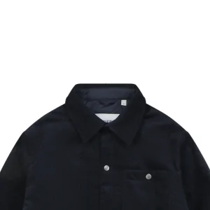 Burberry Equestrian Emblem Corduroy Padded Jacket