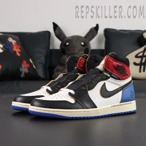 Fragment Design x Union LA x Jordan 1 Retro High OG 'Varsity Red'3