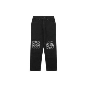 Loewe Anagram Knee Panel Denim Jeans Front view