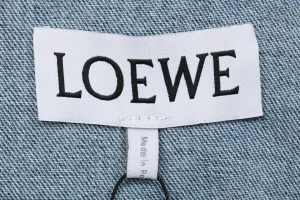 Loewe Anagram Sleeve Embroidered Denim Jacket6.jpeg