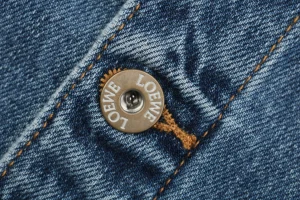 Loewe Anagram Sleeve Embroidered Denim Jacket7.jpeg