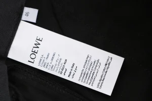 Loewe D-Ring Hardware Tailored Trousers Wash label