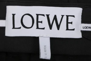 Loewe D-Ring Hardware Tailored Trousers Brand label