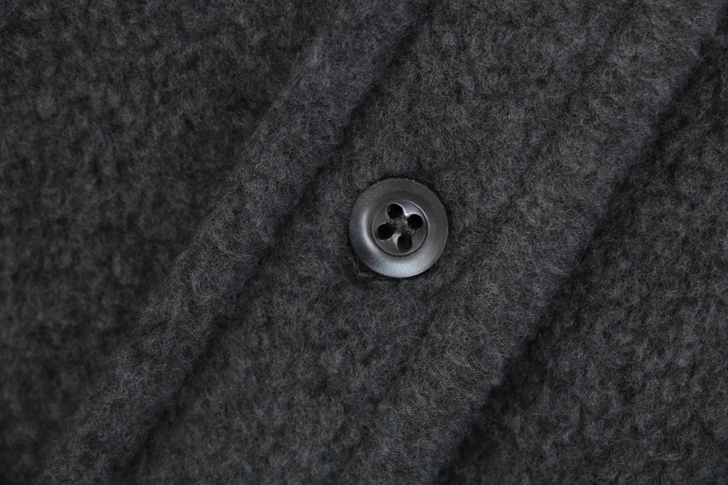 Miu Miu Logo Embroidered Suede-Finish Shirt Jacket Button