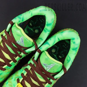 Nike Ja 3 “Zombie” basketball shoes, tongue and inner lining detail with Ja logo