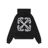Off-White Wavy Arrow Embroidered Hoodie