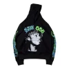 Sp5der 555 Portrait Web Sleeve Hoodie