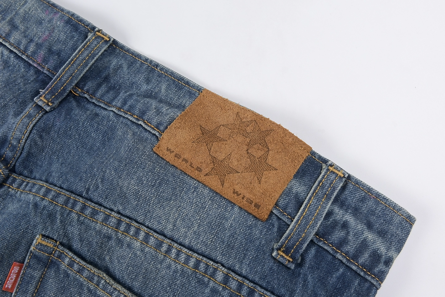 Sp5der All-Over Star Denim Jeans3