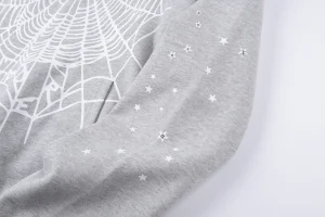 Sp5der Ashweb Grey Arachnophobia Hoodie1