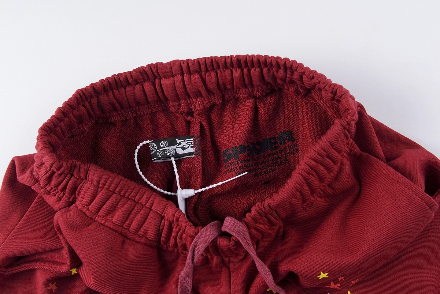 Sp5der Crimson Gold Web Graphic Sweatpants15