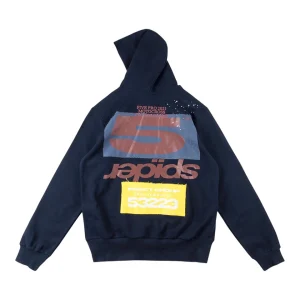 Sp5der Five Pro Motocross Graphic Hoodie Back view