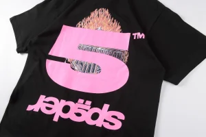 Sp5der Harley Flame Star Graphic T-Shirt8