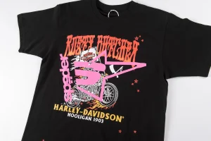 Sp5der Harley Riot Graphic T-Shirt2
