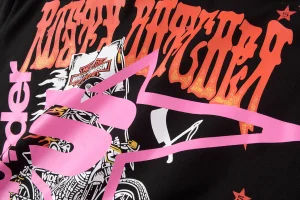 Sp5der Harley Riot Graphic T-Shirt3