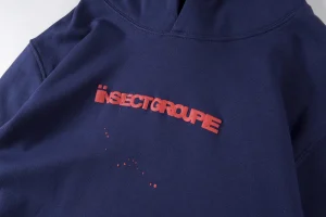 Sp5der Insect Groupe Splatter Web Hoodie11