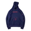 Sp5der Insect Groupe Splatter Web Hoodie