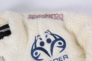 Sp5der Ivory Navy Hunter Sherpa Jacket10