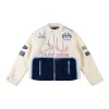 Sp5der Ivory Navy Hunter Sherpa Jacket