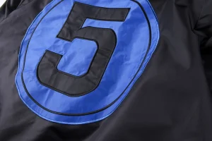 Sp5der Midnight Blue Five Racing Bomber Jacket11