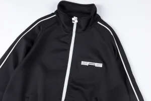 Sp5der Midnight Ivory Stripe Track Jacket3