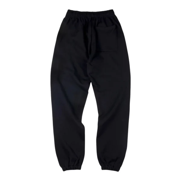 Sp5der Midnight Stardust Pink Script Sweatpants Back view