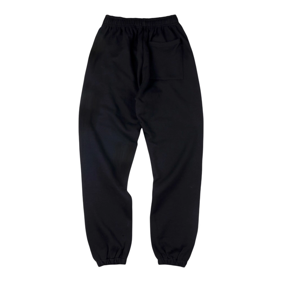 Sp5der Midnight Stardust Pink Script Sweatpants Back view