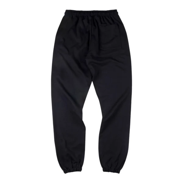 Sp5der Midnight White Stardust Script Sweatpants Back view