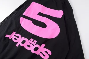 Sp5der Pink Star Logo Shirt9